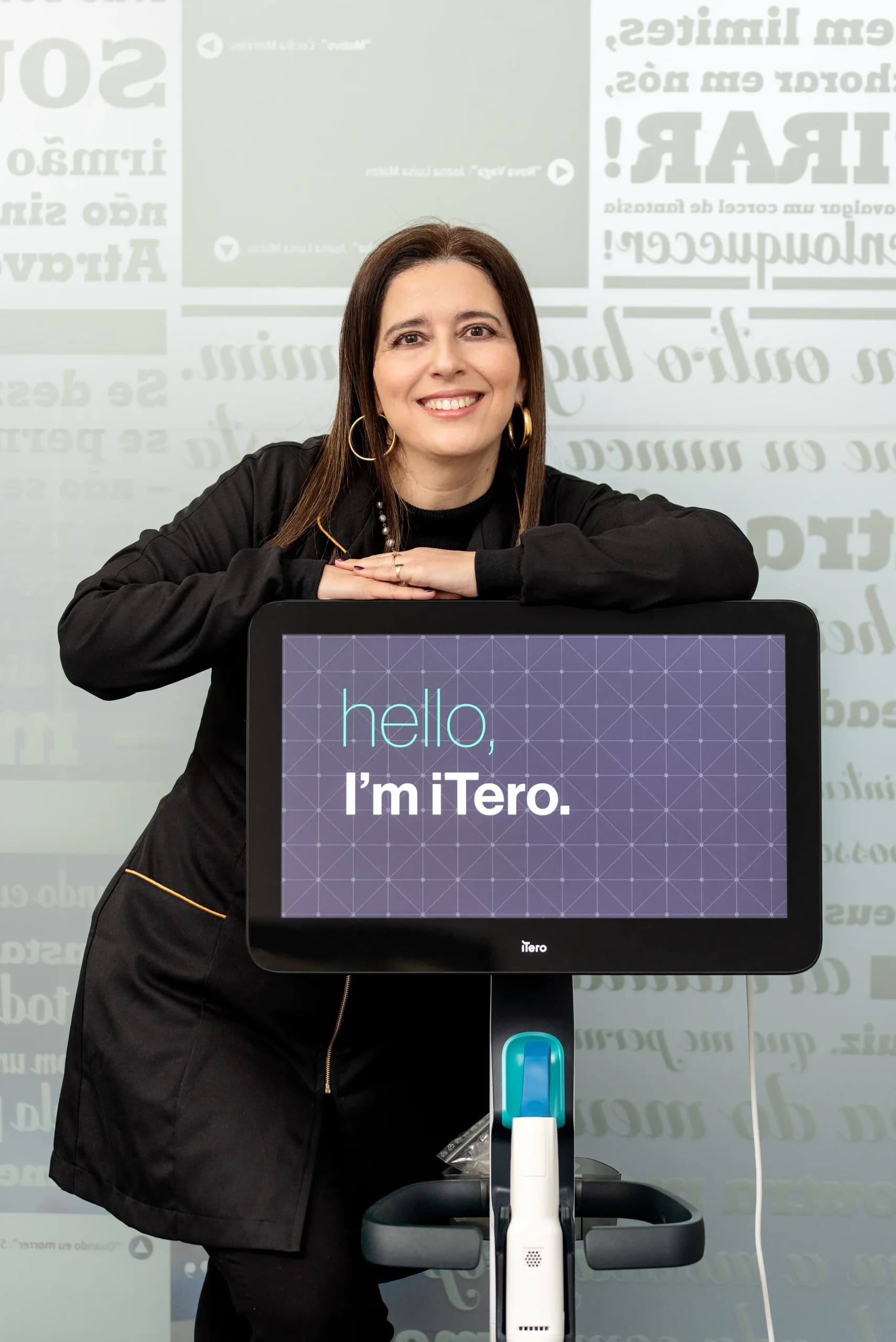 Scanner intraoral digital iTero na Ortocelos